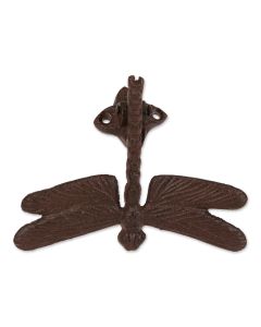 DRAGONFLY CAST IRON DOOR KNOCKER